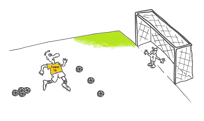TB Training-Farbe